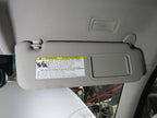 07-09 Lexus LS460 Right RH Passenger Side Gray Cloth Sunvisor Sun Viso