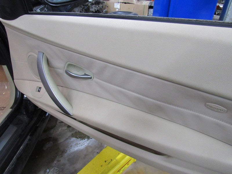 03-08 BMW Z4 E85 Right RH Passenger Side Front Door Trim Panel Tan