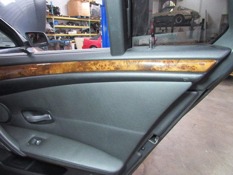 08-10 BMW 528 535 550 Right RH Passenger Side Rear Door Trim Panel W/O