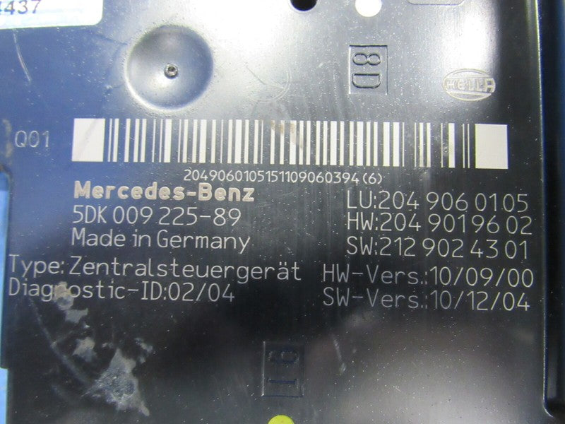 11-15 Mercedes C300 C350 C63 Rear SAM Signal Acquisition Module 204901