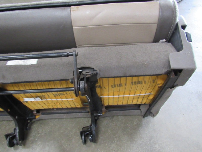 00-05 Ford Excursion Eddie Bauer Leather Rear Third 3rd Row Bench Seat