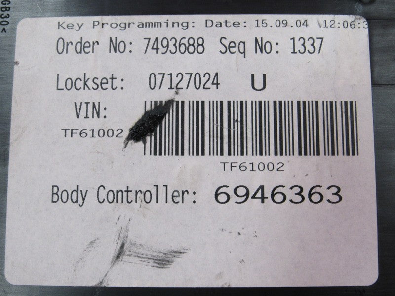 05 Mini Cooper Convertible R52 BCM Basic Body Control Module 6 946 363
