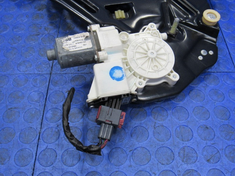 06-09 Pontiac G6 Convertible Right Passenger Rear Window Regulator & M