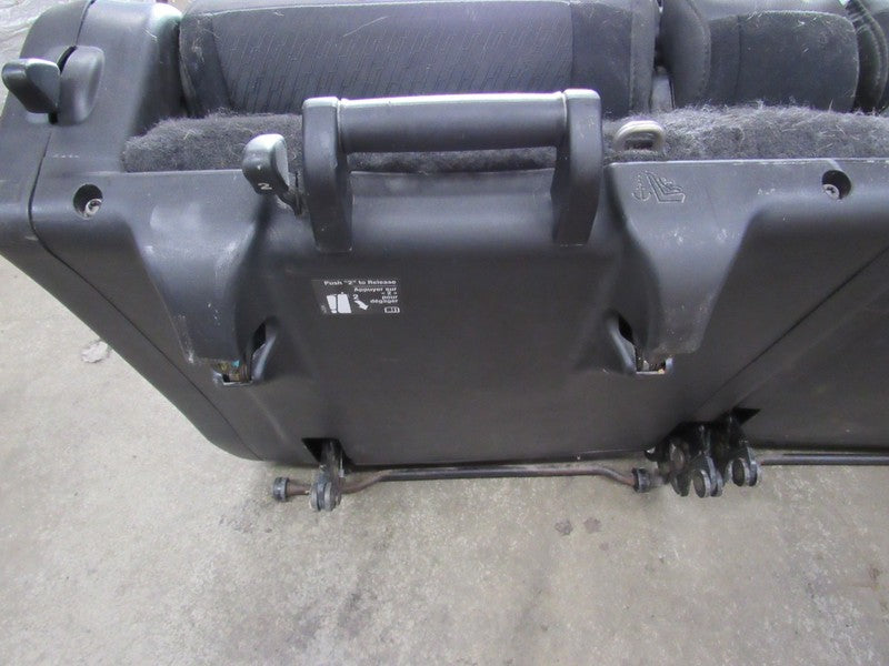 07-14 Chevrolet Tahoe Suburban GMC Yukon Black Cloth Third 3rd Row Sea