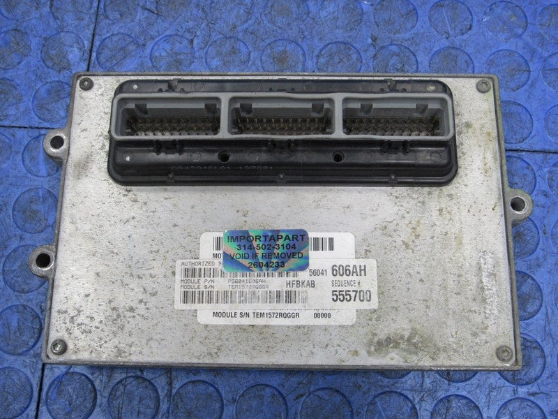 PROGRAMMED PLUG & PLAY 02 Jeep Liberty KJ 3.7L AT ECM 56041606AH 606 P