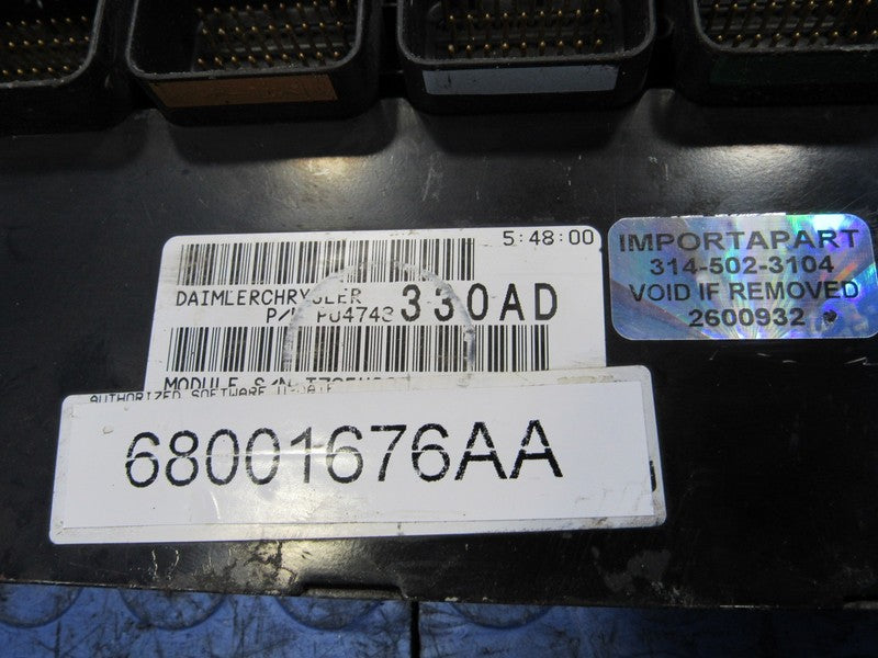 PLUG & PLAY 04 Chrysler Pacifica 3.5L FWD Engine Computer ECU 68001676