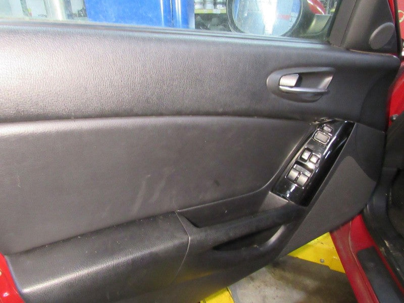 04-08 Mazda RX-8 Left LH Driver Side Front Door Trim Panel W/O Switch 