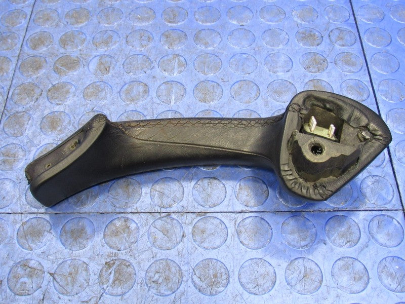 96-02 BMW Z3 Left Driver Interior Door Grab Handle Pull Leather Black 