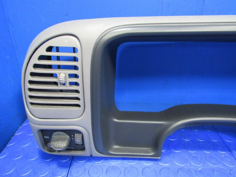 95-99 Chevrolet GMC Silverado Tahoe Suburban Gauge Dash Bezel Gray 308