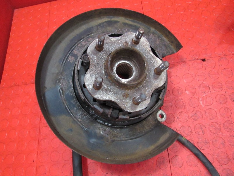 90-96 300ZX Z32 Rear Hub Knuckle Pair Set E-Brake 5 Lug Swap 240SX S13