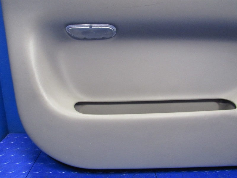 04-07 Lexus LX470 UZJ100 Front Left LH Driver Door Panel Grey Leather 