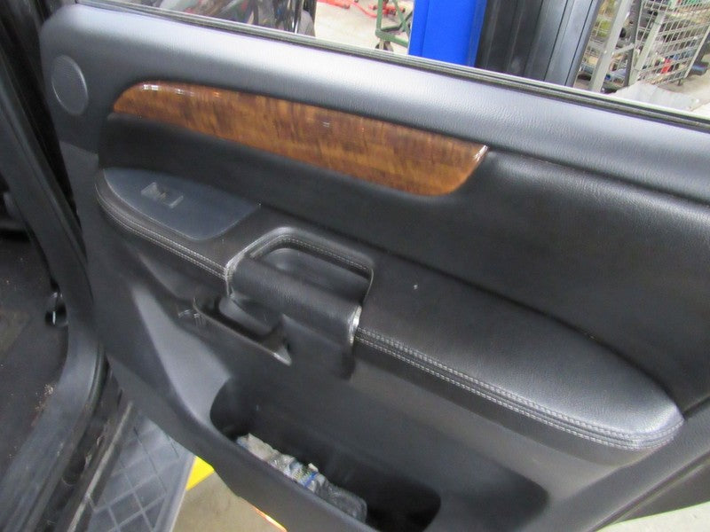 10-14 Nissan Armada Right RH Passenger Side Rear Door Trim Panel Black