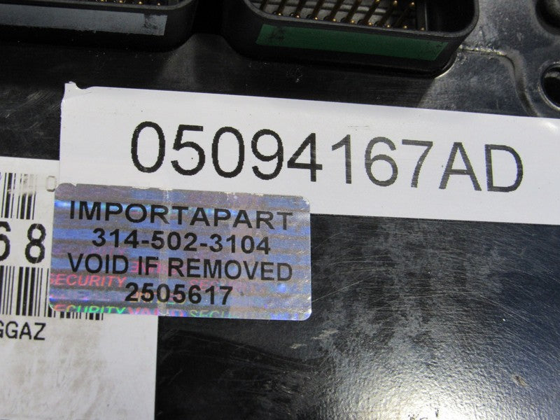 PROGRAMMED PLUG & PLAY 06 Dodge Caravan 2.4L ECM 05094167AD 167 PROG 5