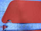 87-96 F150 F250 F350 Bronco Right Left Sun Visor Shade Red Pair Set 54