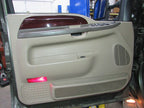 03 Excursion Left LH Driver Side Front Door Trim Panel W/O Switch Eddi