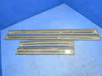05-11 Audi S6 Door Sill Cover Protector Plate Lower Trim Plaque Set of