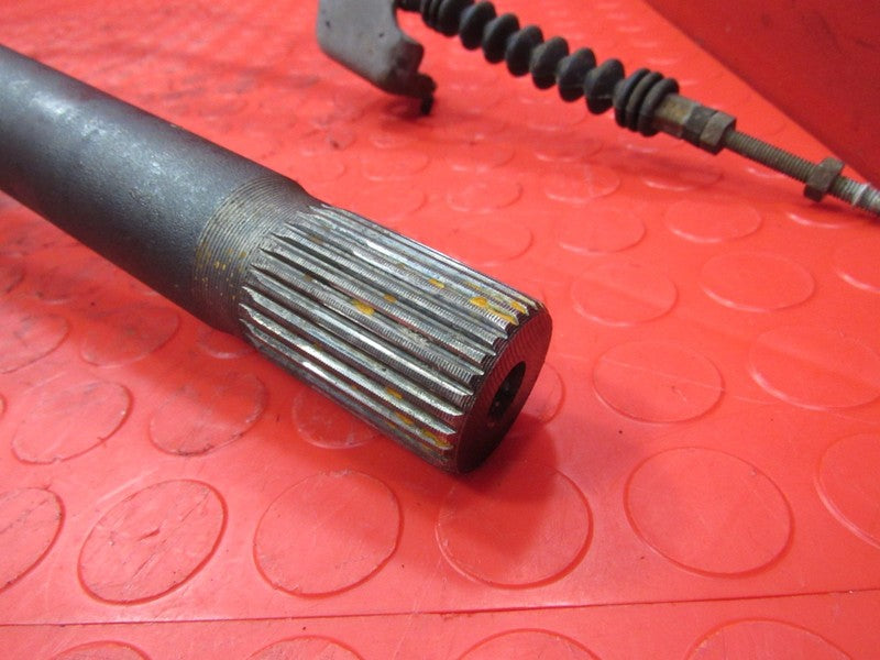 01-04 Toyota Sequoia Left Driver Rear Axle Shaft ABS Backing Plate OEM
