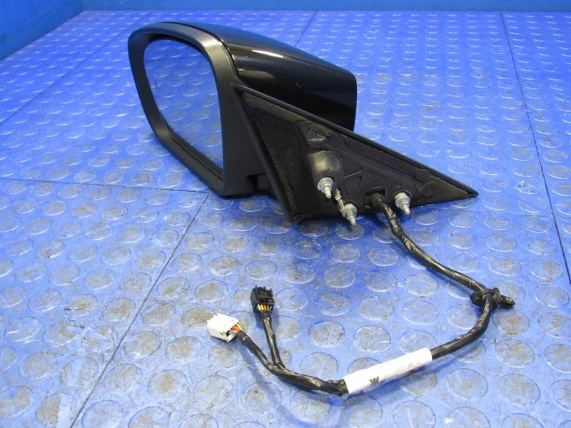 18-21 Maserati Ghibli Left Driver Power Door Mirror Blind Spot Black 3