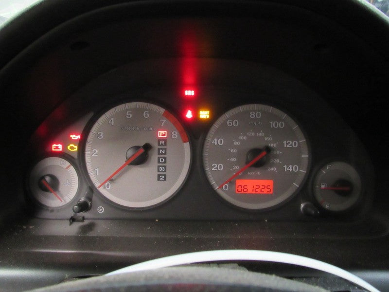 01-02 Honda Civic LX AT Instrument Gauge Cluster Speedometer Tachomete