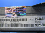 PLUG & PLAY 00 Caravan Voyager 2.4L Engine Computer ECU 04727274 PROG 