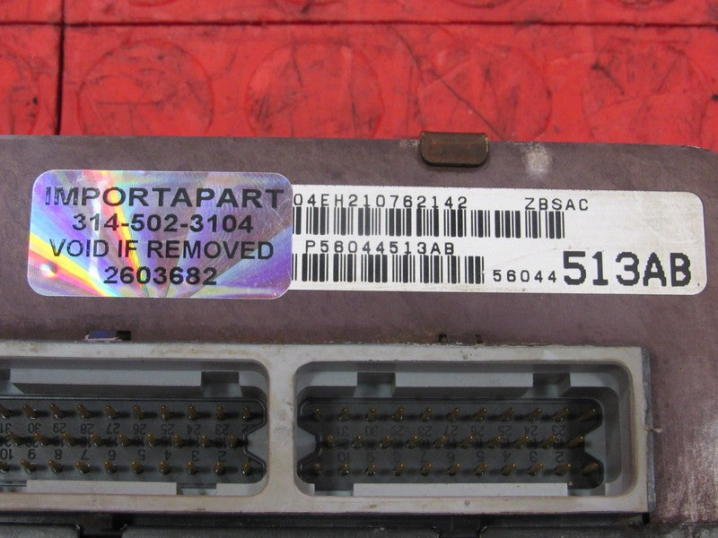 PROGRAMMED PLUG & PLAY 98 Grand Cherokee 4.0L AT ECM 56044513AB 513 PR