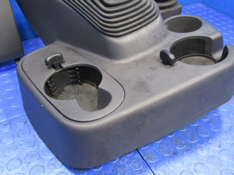 98-01 Dodge Ram Manual 2WD Floor Shifter Boot Console Bezel Cupholder 