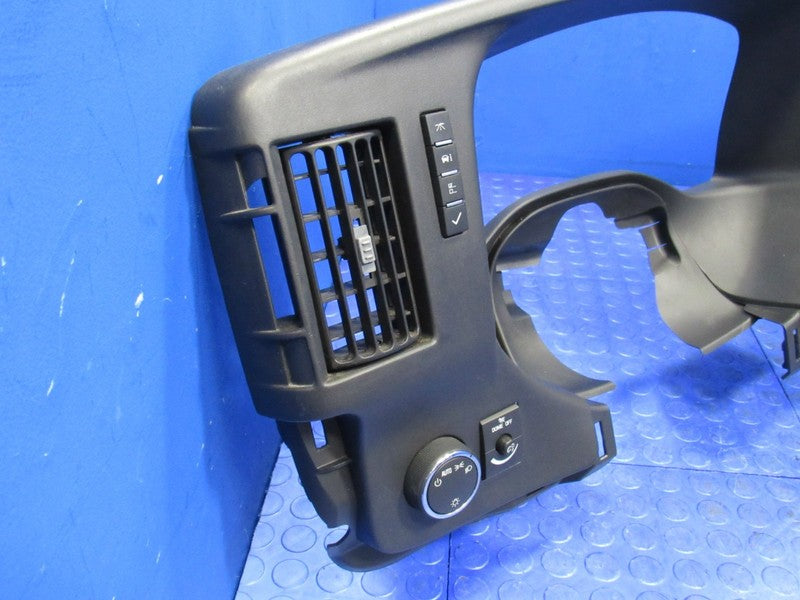 08-24 Chevrolet Express GMC Savana Gauge Dash Radio Climate Bezel Blac