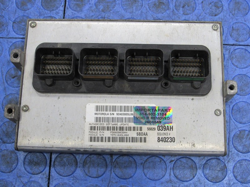 PLUG & PLAY 04 Dodge Durango 5.7 V8 Hemi Engine Computer ECU 56029039 