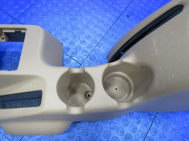 97-02 Jeep Wrangler Full Center Console Arm Rest Cup Holders Saddle Ta