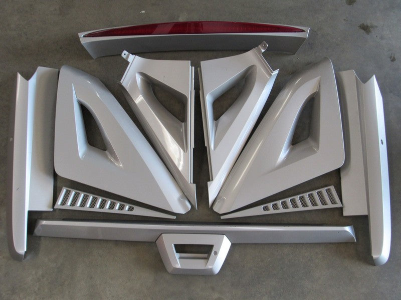 02-13 Escalade EXT Avalanche Smooth Bed Cladding Trim Panel Conversion