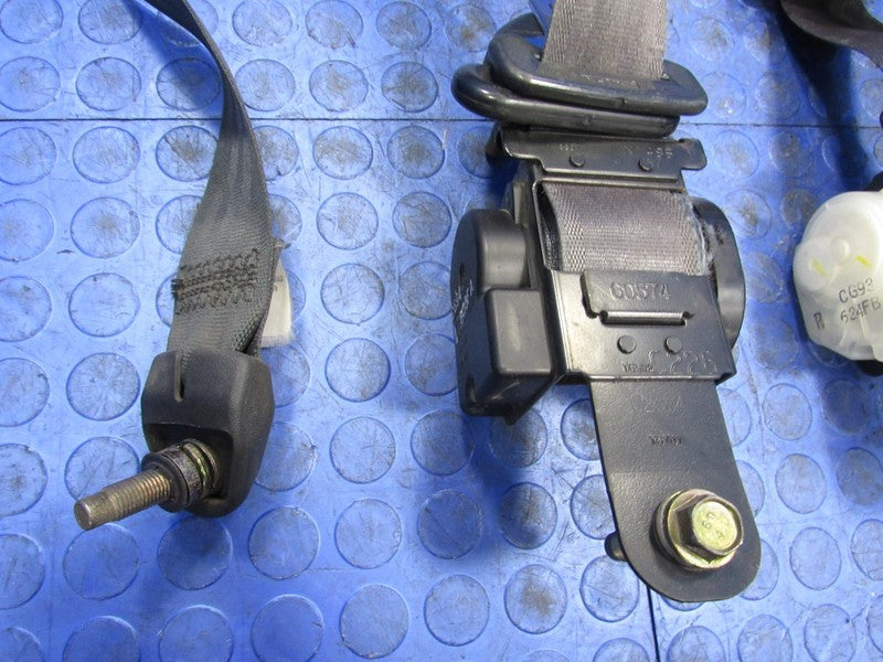 95-98 Nissan 240sx S14 Front Seatbelts Retractors Seat Belt Set Black 