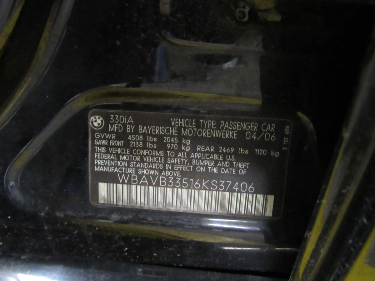 2006 BMW 330I E90 - PART OUT — photo 5
