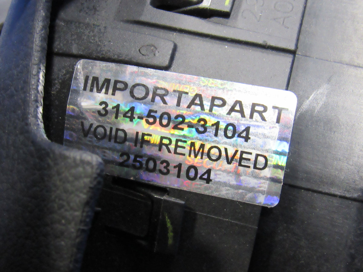 2014-2015 Dodge Durango Driver LH Left Steering Wheel Airbag Air Bag Black 3104