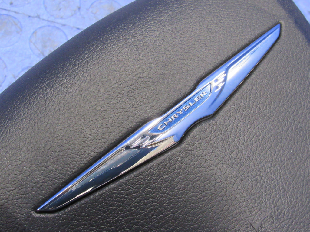 2011-2014 Chrysler 300 Driver Steering Wheel Mounted Airbag Air Bag Black w/Blue Emblem 1322