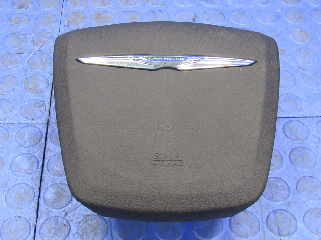 2011-2014 Chrysler 300 Driver Steering Wheel Mounted Airbag Air Bag Black w/Blue Emblem 2392