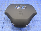 2016-2021 Hyundai Tucson Driver Steering Wheel Mounted Airbag Air Bag Black 6044