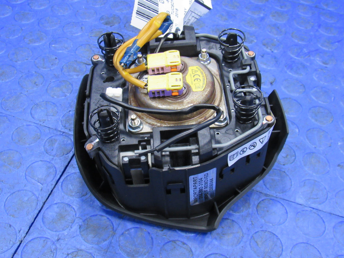 2016-2021 Hyundai Tucson Driver Steering Wheel Mounted Airbag Air Bag Black 6044