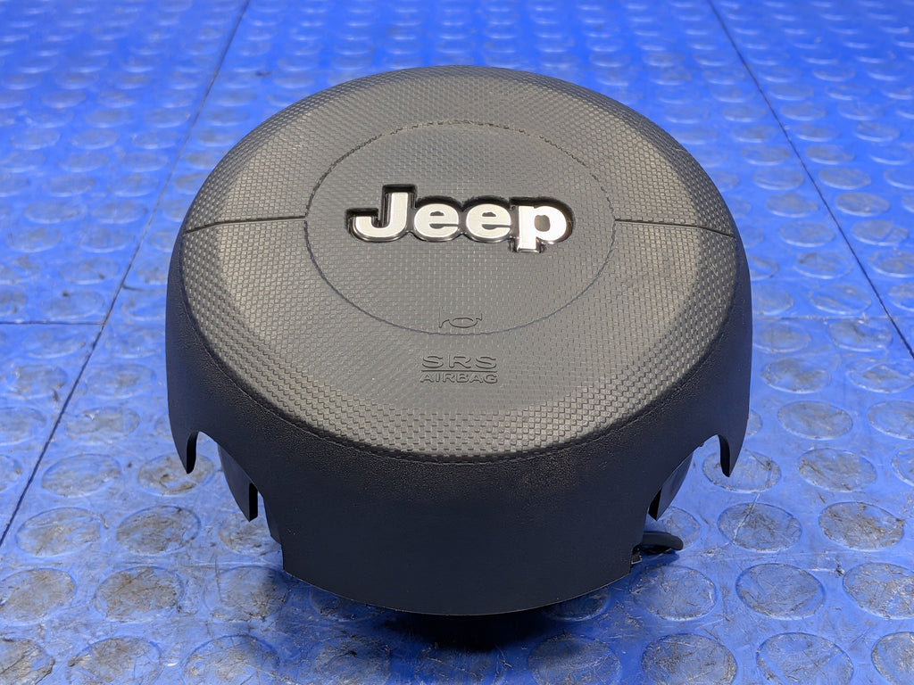 2010 Jeep Wrangler JK Driver Steering Wheel Mounted Air Bag Airbag Black 5783