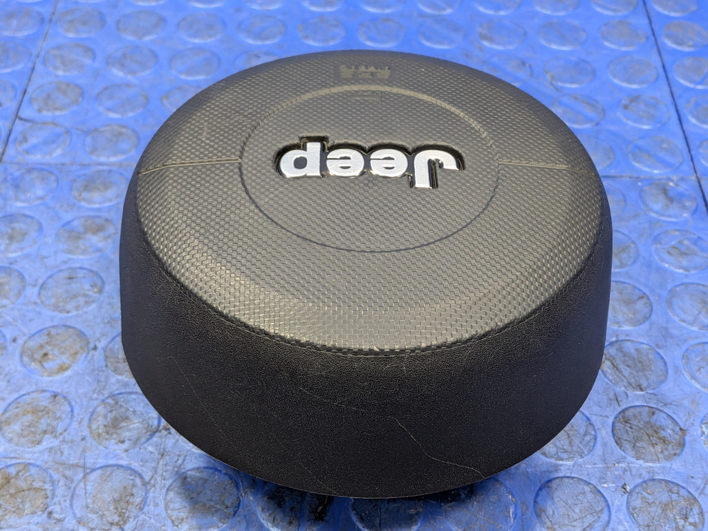 2010 Jeep Wrangler JK Driver Steering Wheel Mounted Air Bag Airbag Black 5783